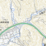 523443 土万（ひじま Hijima）, 地形図