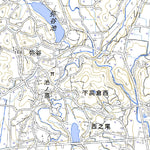 523450 楢（なら Nara）, 地形図
