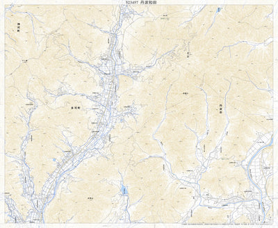 523457 丹波和田（たんばわだ Tambawada）, 地形図