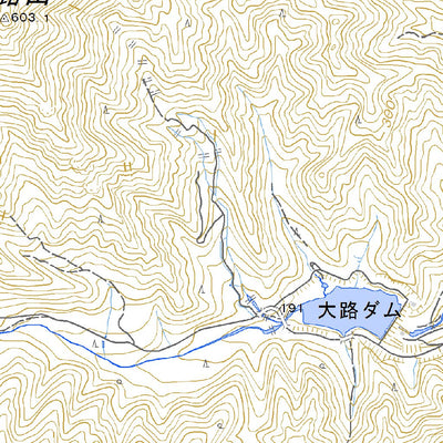523476 但馬竹田（たじまたけだ Tajimatakeda）, 地形図