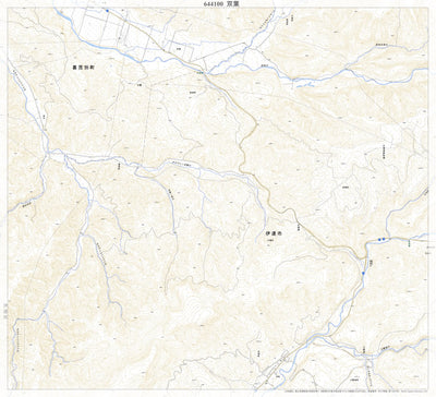 644100 双葉（ふたば Futaba）, 地形図