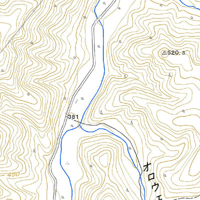 644100 双葉（ふたば Futaba）, 地形図