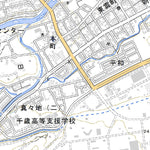 644115 千歳（ちとせ Chitose）, 地形図