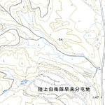 644116 早来（はやきた Hayakita）, 地形図