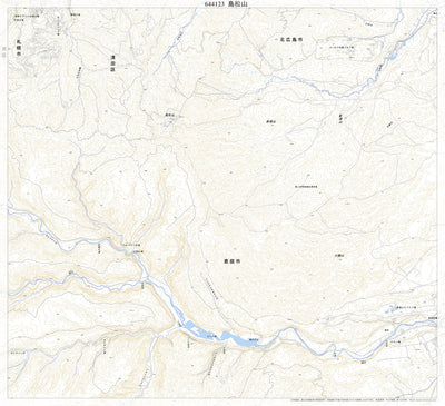 644123 島松山（しままつやま Shimamatsuyama）, 地形図