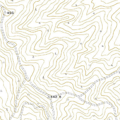 644123 島松山（しままつやま Shimamatsuyama）, 地形図