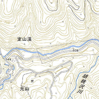 644130 無意根山（むいねやま Muineyama）, 地形図