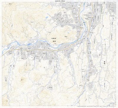 644132 石山（いしやま Ishiyama）, 地形図
