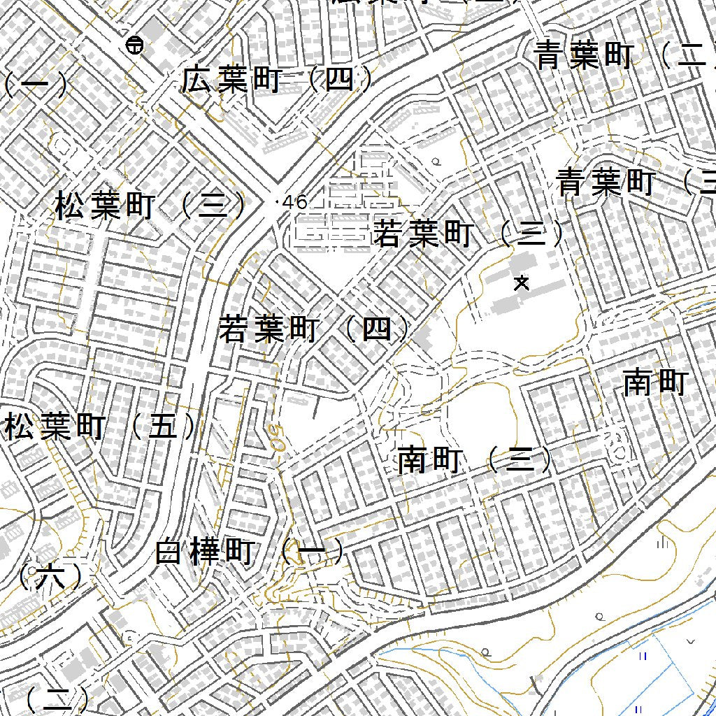 644134 石狩広島（いしかりひろしま Ishikarihiroshima）, 地形図 Map