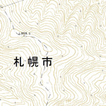 644141 手稲山（ていねやま Teineyama）, 地形図