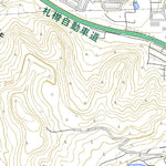 644151 銭函（ぜにばこ Zenibako）, 地形図