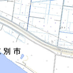 644154 江別（えべつ Ebetsu）, 地形図
