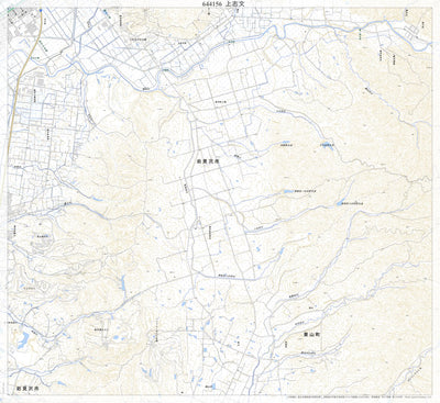 644156 上志文（かみしぶん Kamishibun）, 地形図