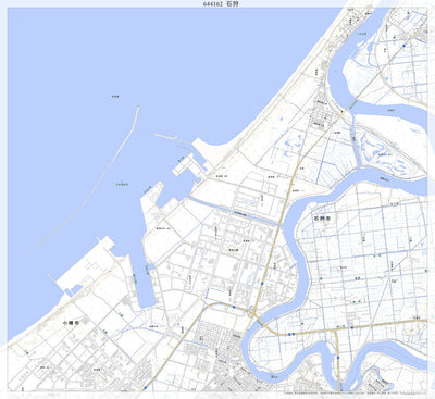 644162 石狩（いしかり Ishikari）, 地形図