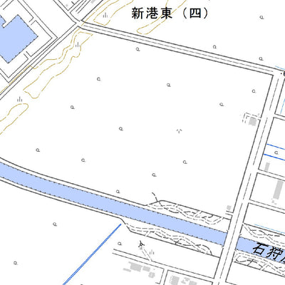 644162 石狩（いしかり Ishikari）, 地形図