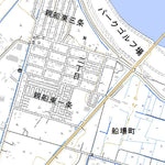 644162 石狩（いしかり Ishikari）, 地形図