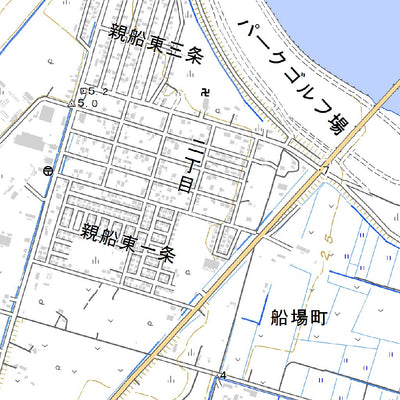 644162 石狩（いしかり Ishikari）, 地形図