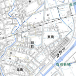 644164 石狩当別（いしかりとうべつ Ishikaritobetsu）, 地形図