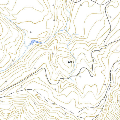644177 幾春別（いくしゅんべつ Ikushumbetsu）, 地形図