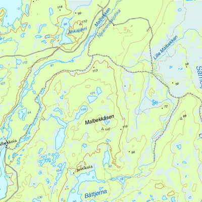 Norway 1:50k Map 53