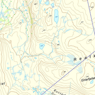 Norway 1:50k Map 55