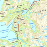 Norway 1:50k Map 55