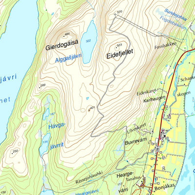 Norway 1:50k Map 56