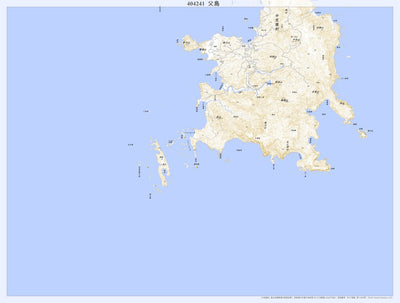 404241 父島（ちちじま Chichijima）, 地形図