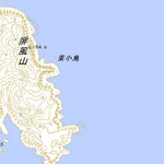 414231 媒島（なこうどじま Nakodojima）, 地形図
