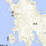 414231 媒島（なこうどじま Nakodojima）, 地形図