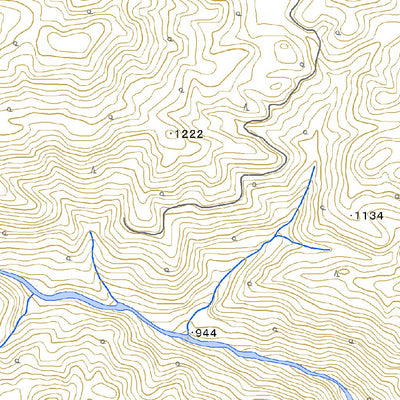 453034 尾之間（おのあいだ Onoaida）, 地形図
