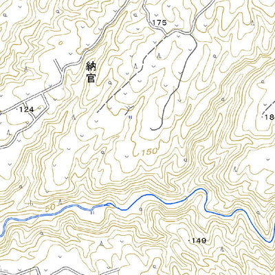 453077 浜津脇（はまつわき Hamatsuwaki）, 地形図