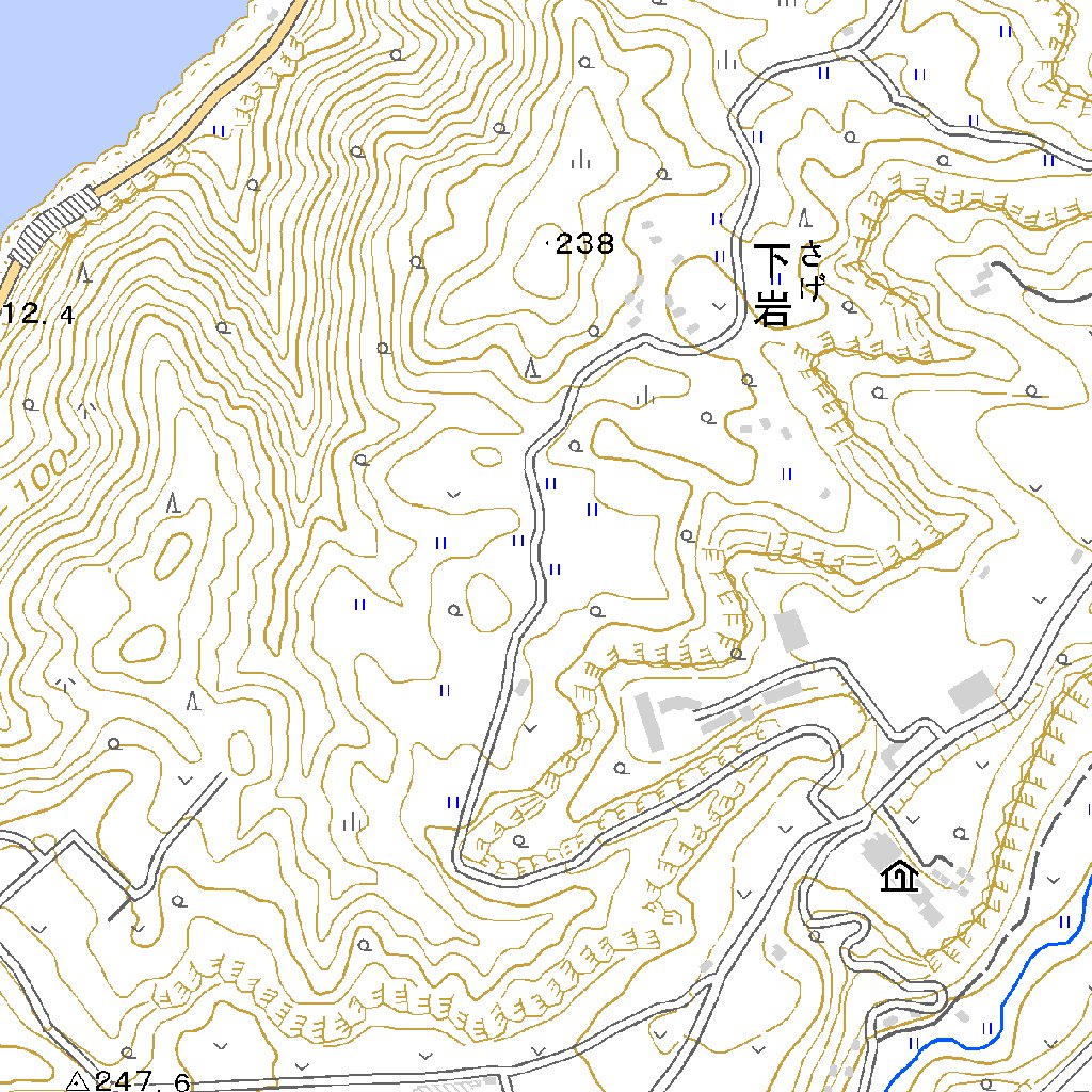463055 伊座敷（いざしき Izashiki）, 地形図 Map by Pacific Spatial 