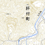 463077 上名（かんみょう Kammyo）, 地形図
