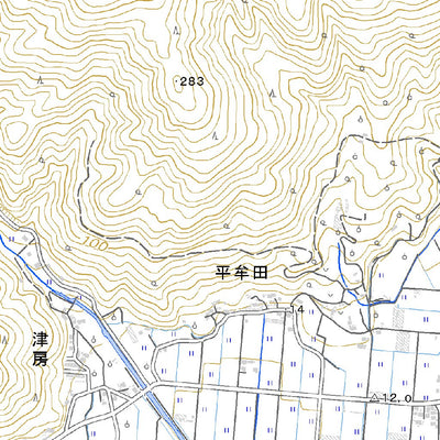 463170 内之浦（うちのうら Uchinora）, 地形図