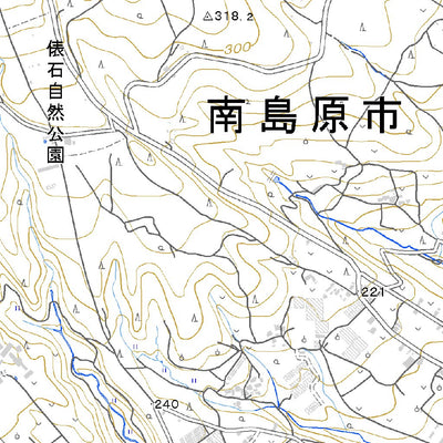 493002 雲仙（うんぜん Unzen）, 地形図