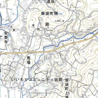 493010 諌早南部（いさはやなんぶ Isahayanambu）, 地形図