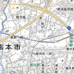 493025 植木（うえき Ueki）, 地形図