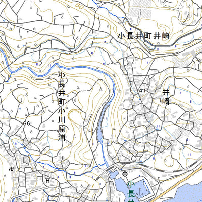 493031 肥前大浦（ひぜんおおうら Hizenoura）, 地形図