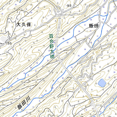 493041 多良（たら Tara）, 地形図
