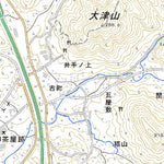 493044 関町（せきまち Sekimachi）, 地形図