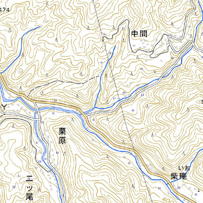 493056 宮ﾉ尾（みやのお Miyano）, 地形図