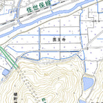 493060 武雄（たけお Takeo）, 地形図