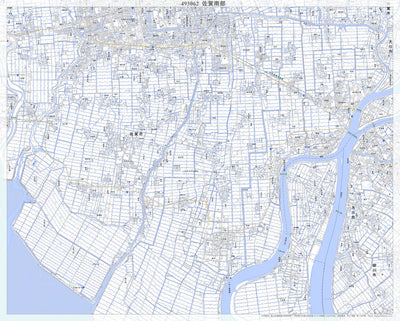 493062 佐賀南部（さがなんぶ Saganambu）, 地形図