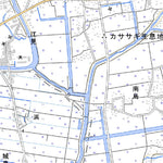 493073 久留米西部（くるめせいぶ Kurumeseibu）, 地形図