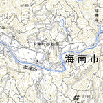 513511 海南（かいなん Kainan）, 地形図
