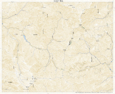 513527 弥山（みせん Misen）, 地形図