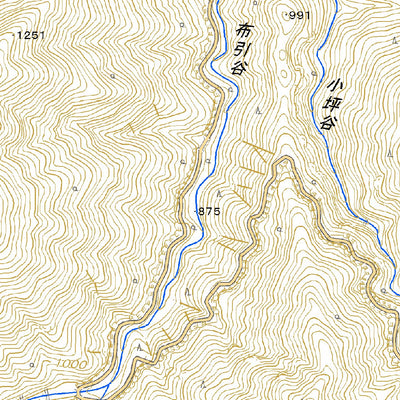 513527 弥山（みせん Misen）, 地形図