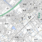 513552 岸和田西部（きしわだせいぶ Kishiwadaseibu）, 地形図