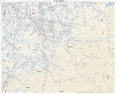 513556 畝傍山（うねびやま Unebiyama）, 地形図